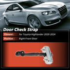 Right Front Door Check Strap for Toyota Highlander (2020–2024) No.686100E090