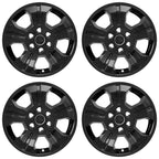 18" Gloss Black Wheel Skins for 2014-2018 Chevrolet Suburban - UQSK0603