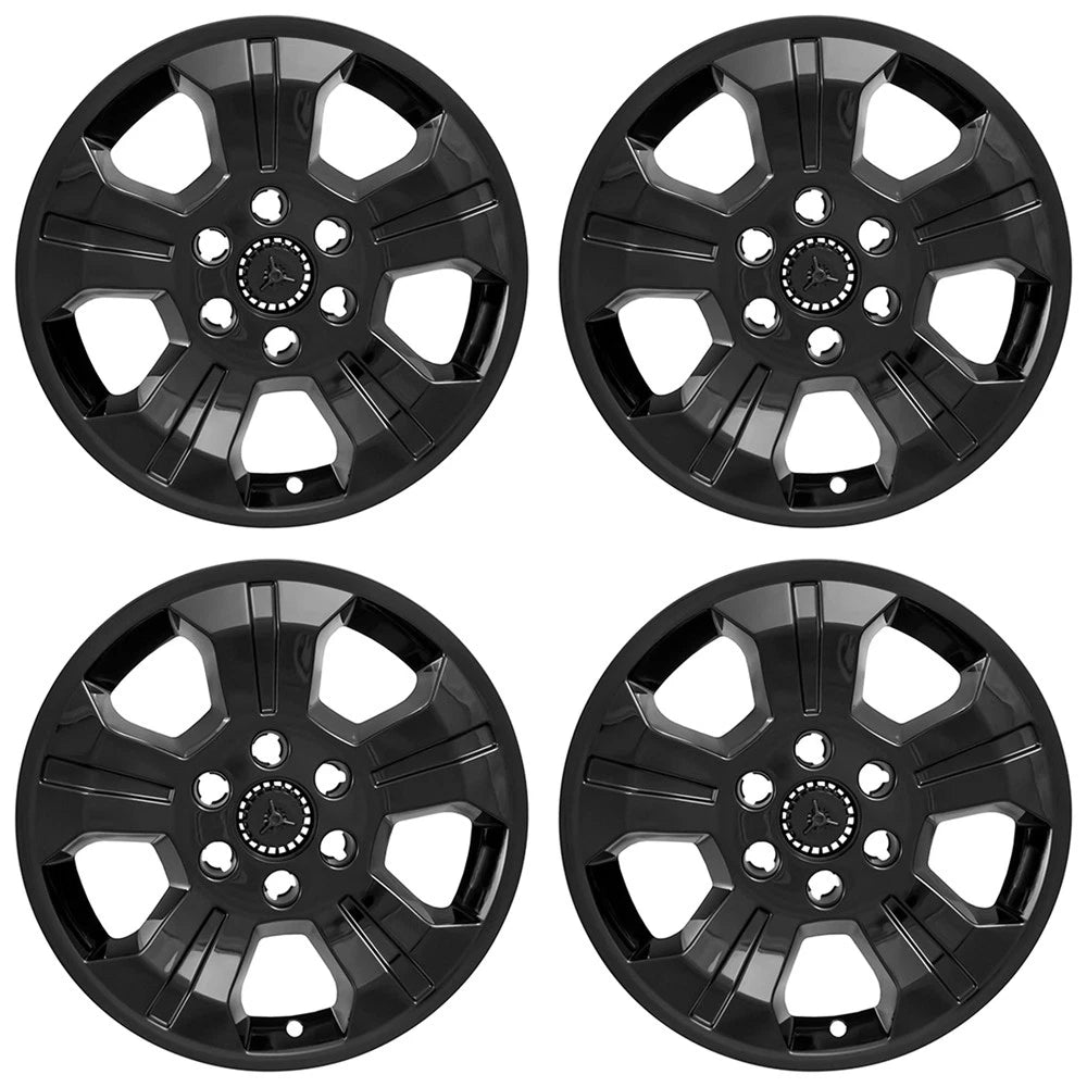 18" Gloss Black Wheel Skins for 2014-2018 Chevrolet Suburban - UQSK0603
