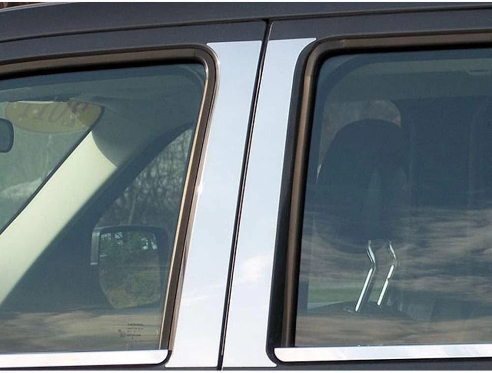 4pc. Luxury FX Chrome Pillar Post Trim for 2008-2012 Jeep Liberty