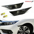 Smoked Side Marker Lamp Turn Signal Light LED for Honda Civic (2016–2021)