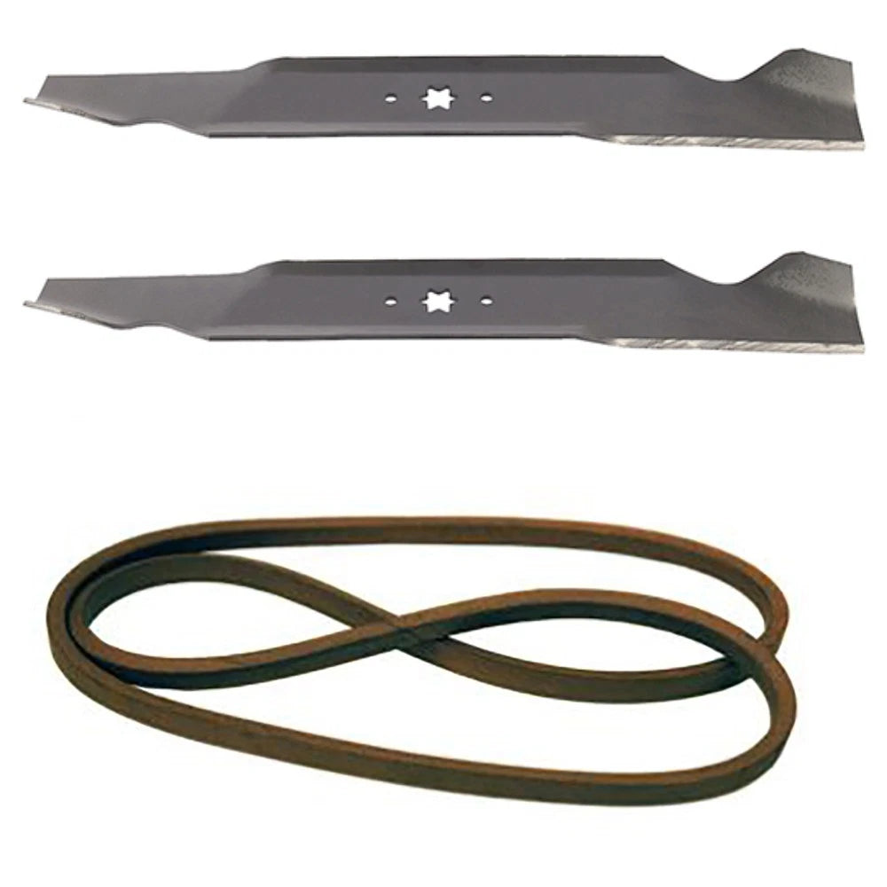 Notched Blades and Belt Kit for Huskee 46" Deck (Fits )
