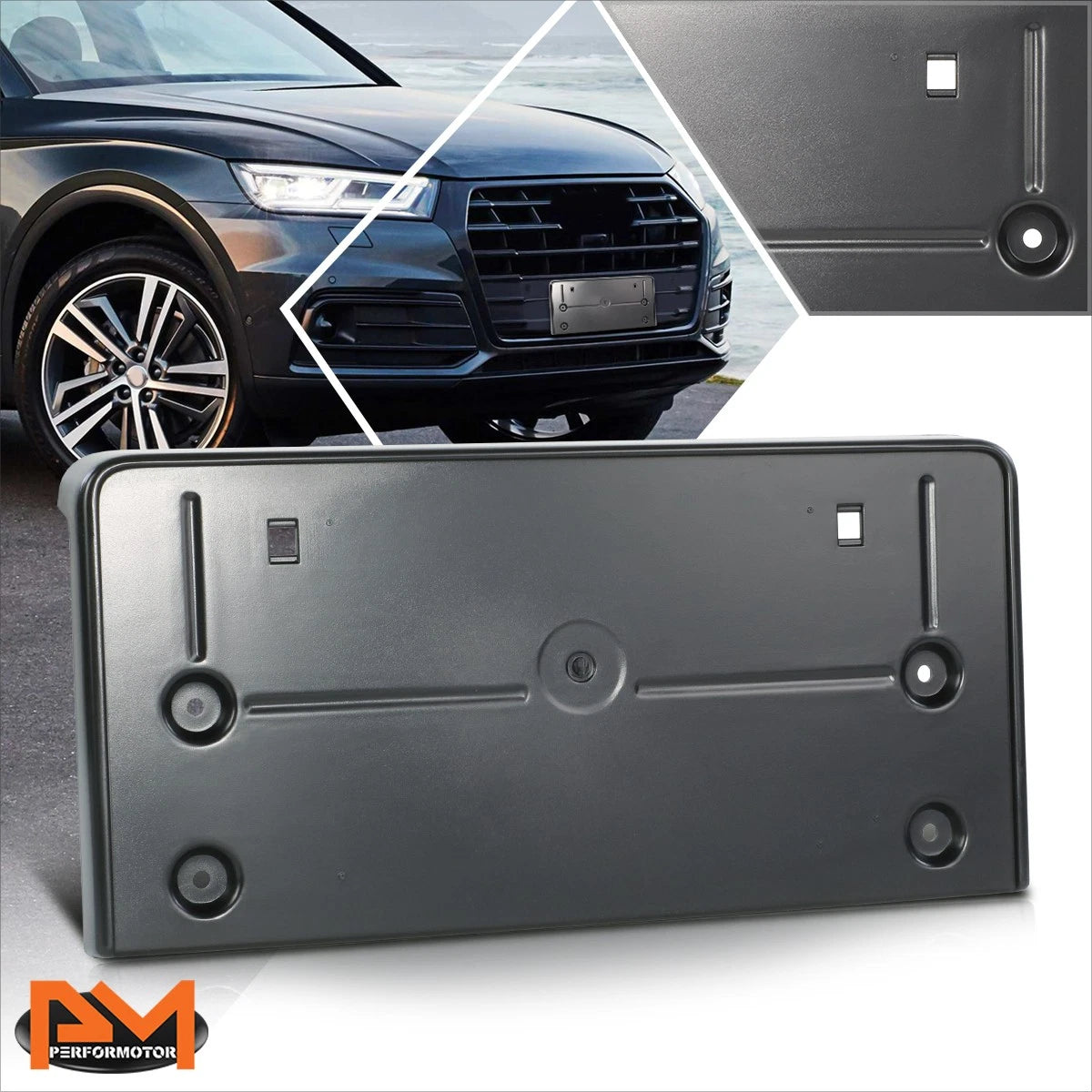 Tow Hook License Plate Mounting Bracket for Audi Q5 (2019–2020)
