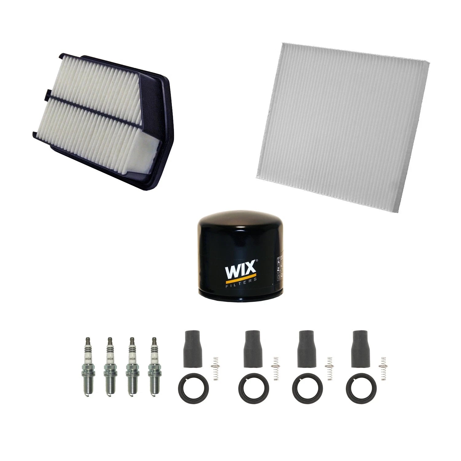 Tune Up Kit with 4 NGK Spark Plugs & Boots for Sportage Tucson (2011–2016)