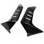 Motorcycle Fairing Side Cover Kit ABS Black for Kawasaki Z750 (2004-2007)