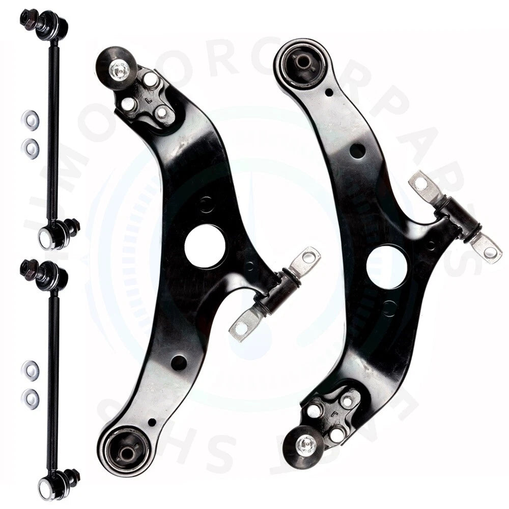Set of 4 Front Lower Control Arms with Ball Joints for Toyota Sienna (2004–2010)