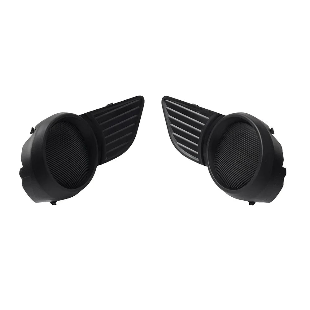 Fog Light Bezel Covers Black for Toyota Sienna (2011-2017)