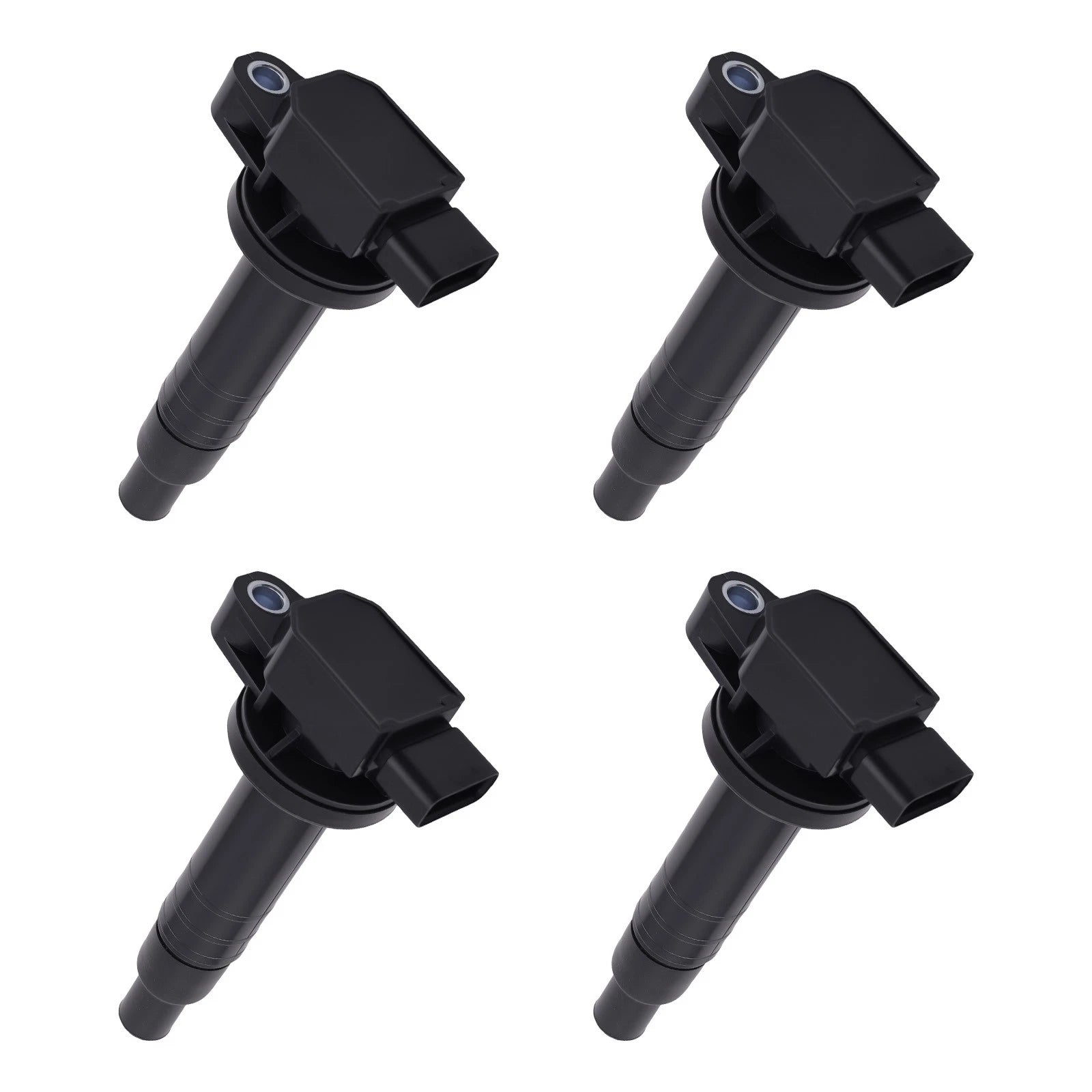 Set of 4 Ignition Coils for Toyota Prius C Yaris (2012–2016)