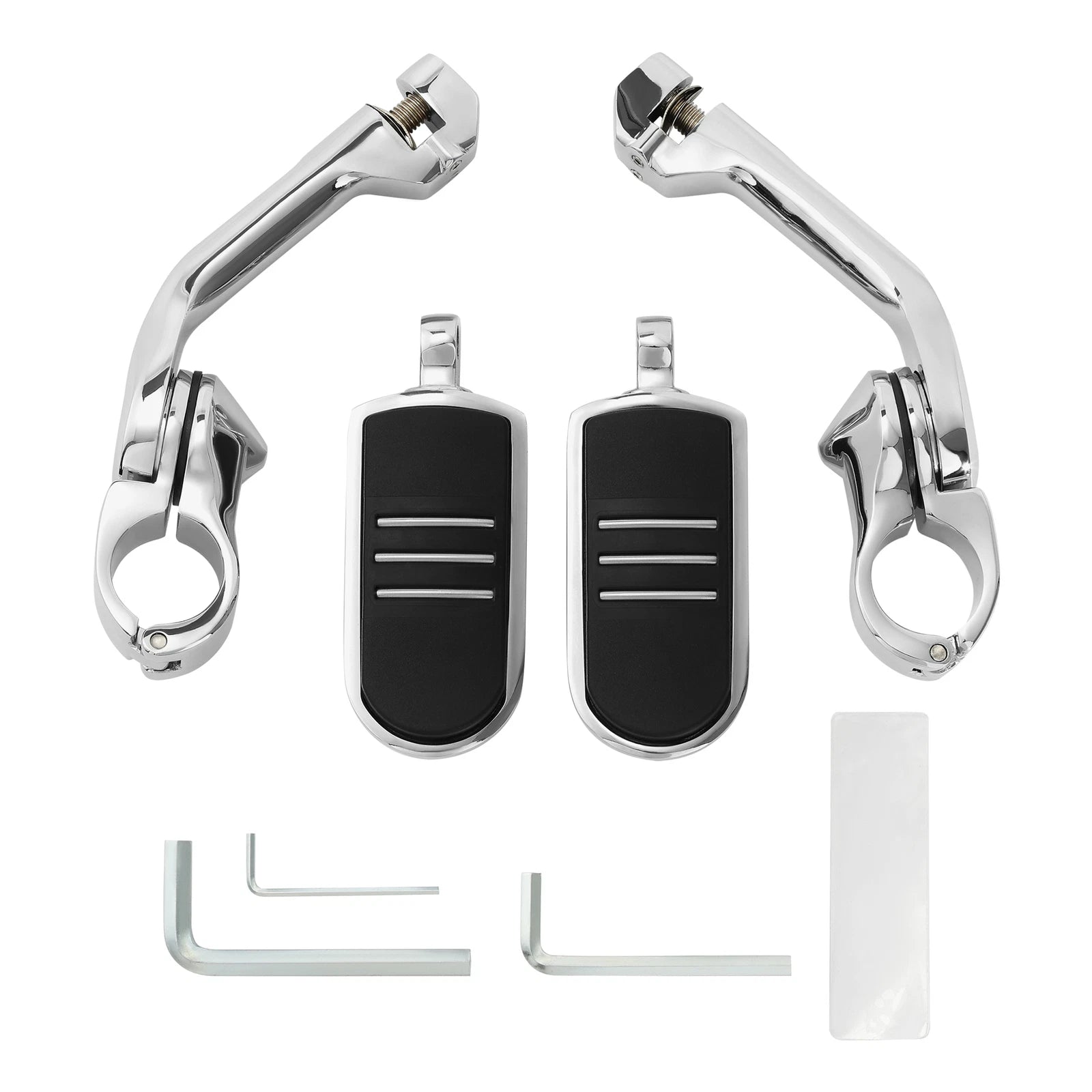 1 1/4" 32mm Long Angled Pegstreamliner Highway Foot Pegs for Harley