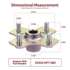 Left Rear Wheel Hub for Honda Sportrax 90 TRX90EX (2007–2008)