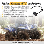 Gear Position Neutral Switch for Yamaha Wolverine 350 4x4 YFM350F (1995–2005)