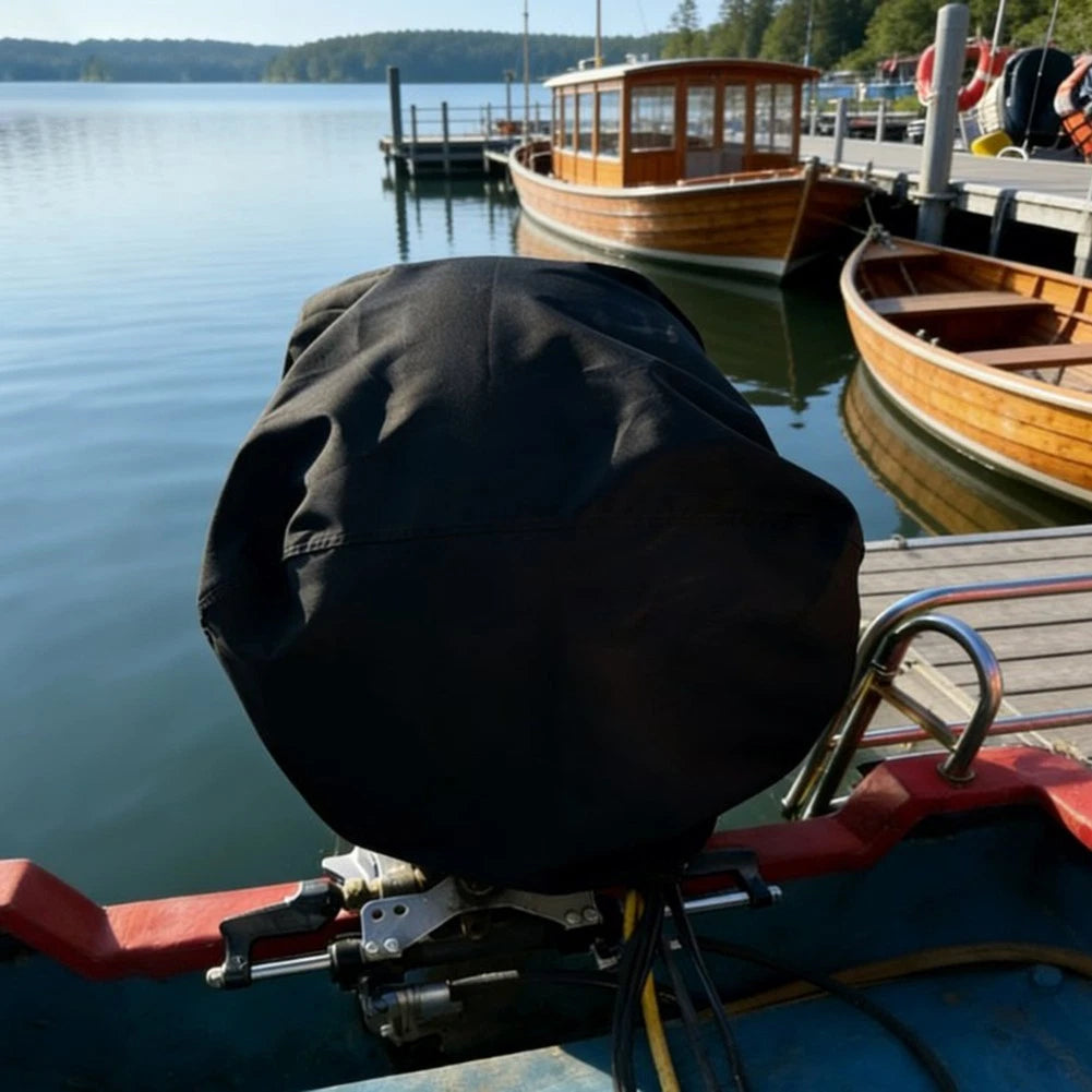 Outboard Cover for Outdoor Storage - Waterproof UV Resistant Fabric