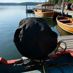 Outboard Cover for Outdoor Storage - Waterproof UV Resistant Fabric