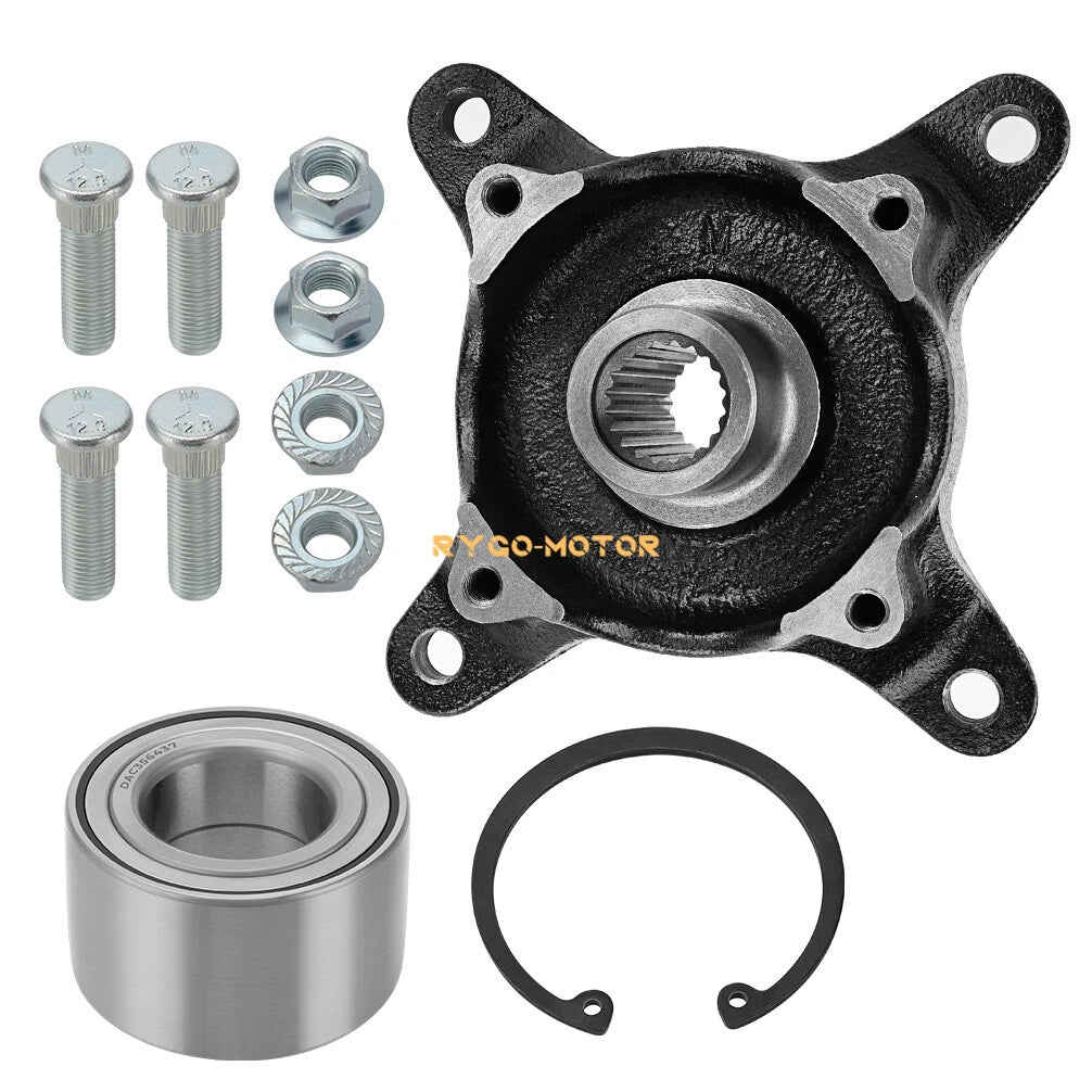 Front Wheel Hub & Bearing & Studs for Polaris Ranger 500 570 (2017–2024) 5140380