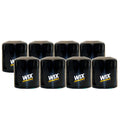 Set of 8 Engine Oil Filters for Buick, Cadillac, Chevy, GMC, Isuzu, Pontiac, Saab (Wix)