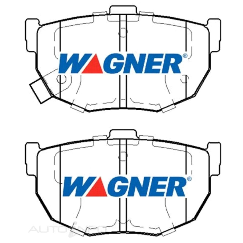 Rear Disc Brake Pads Set for Nissan Pintara U12 4cyl KA24E 2.4L (1989 - 1992)
