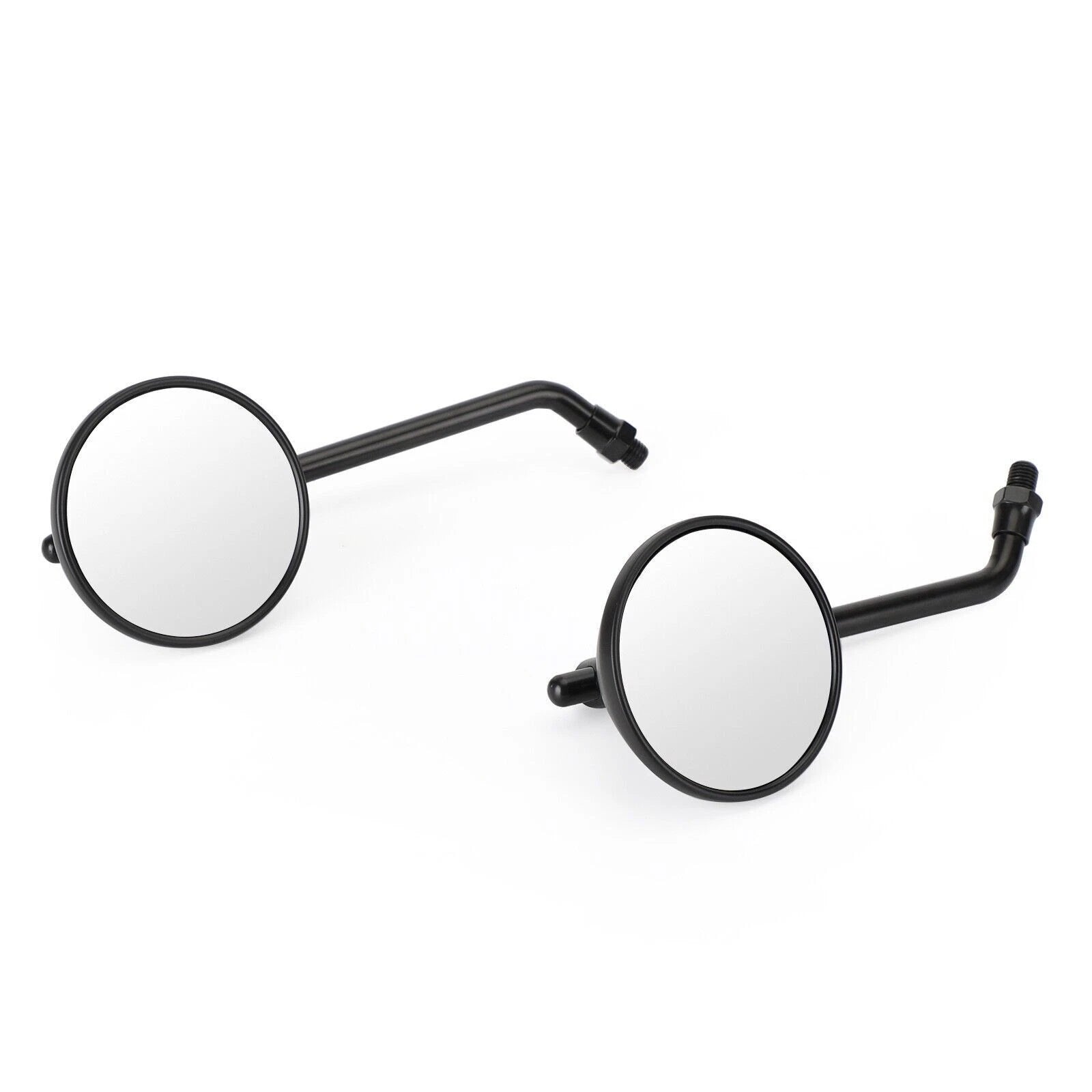 Classic Style Black Mirrors 10mm for Honda CB Shadow Cruiser (R/H)