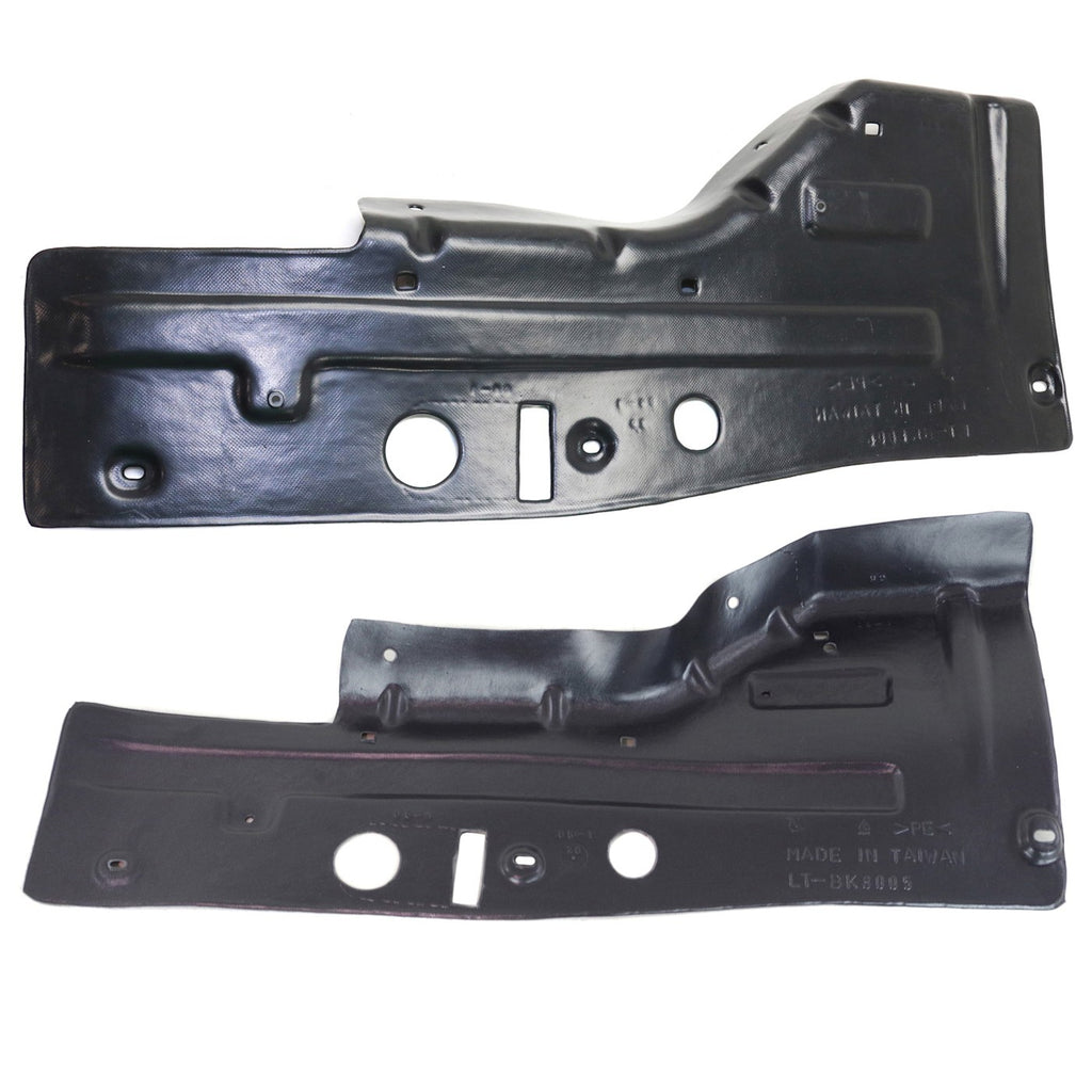 Set of 2 Engine Splash Shields for Buick Regal (2011–2012)