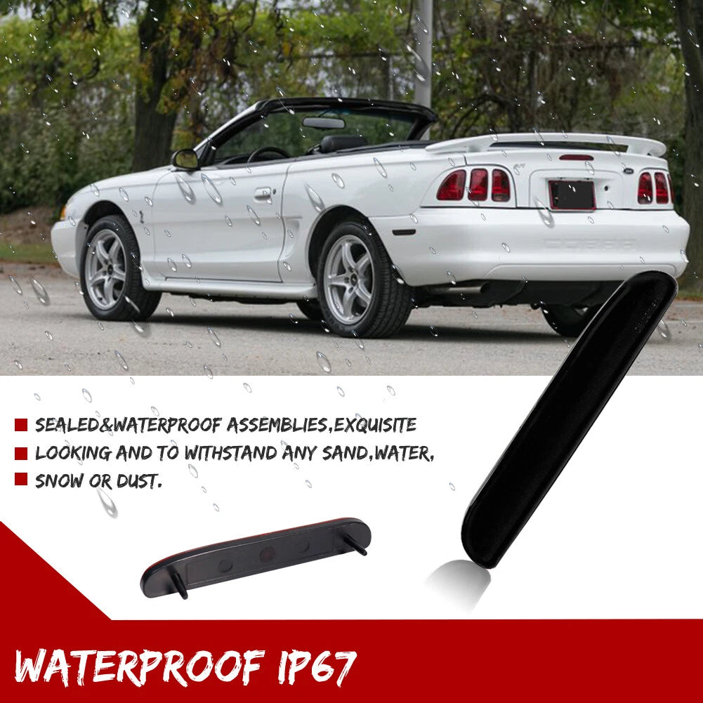 Smoke Rear Side Marker Lights for Ford Mustang (1994–1998)