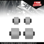 Set of 4 Front Control Arm Bushings for Nissan Altima (2007–2013)