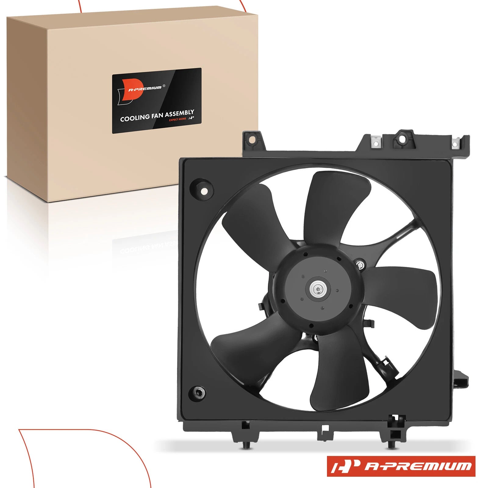 Cooling Fan Assembly with Shroud for Subaru Impreza (2008–2011)