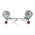 Passing Turn Signal Fog Lights for Harley Honda Yamaha Suzuki Cruiser