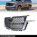 Front Bumper Grille for Cadillac Escalade (2021–2023) Chrome Plastic
