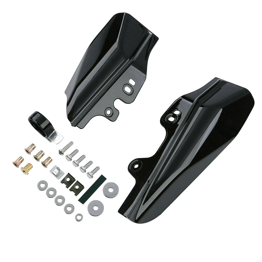 Black Mid-Frame Air Deflector for Harley Touring Electra Street Glide (2001–2008)