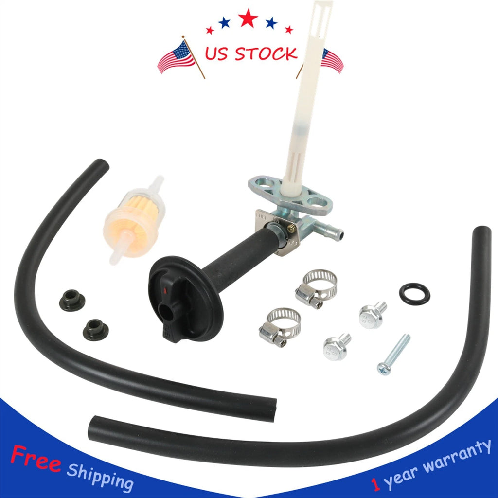 Fuel Valve Petcock & Lever Screw for Honda Recon 250 (1997–2014)