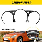 Carbon Fiber Instrument Cluster Panel Cover for Nissan 350Z (2003–2009)