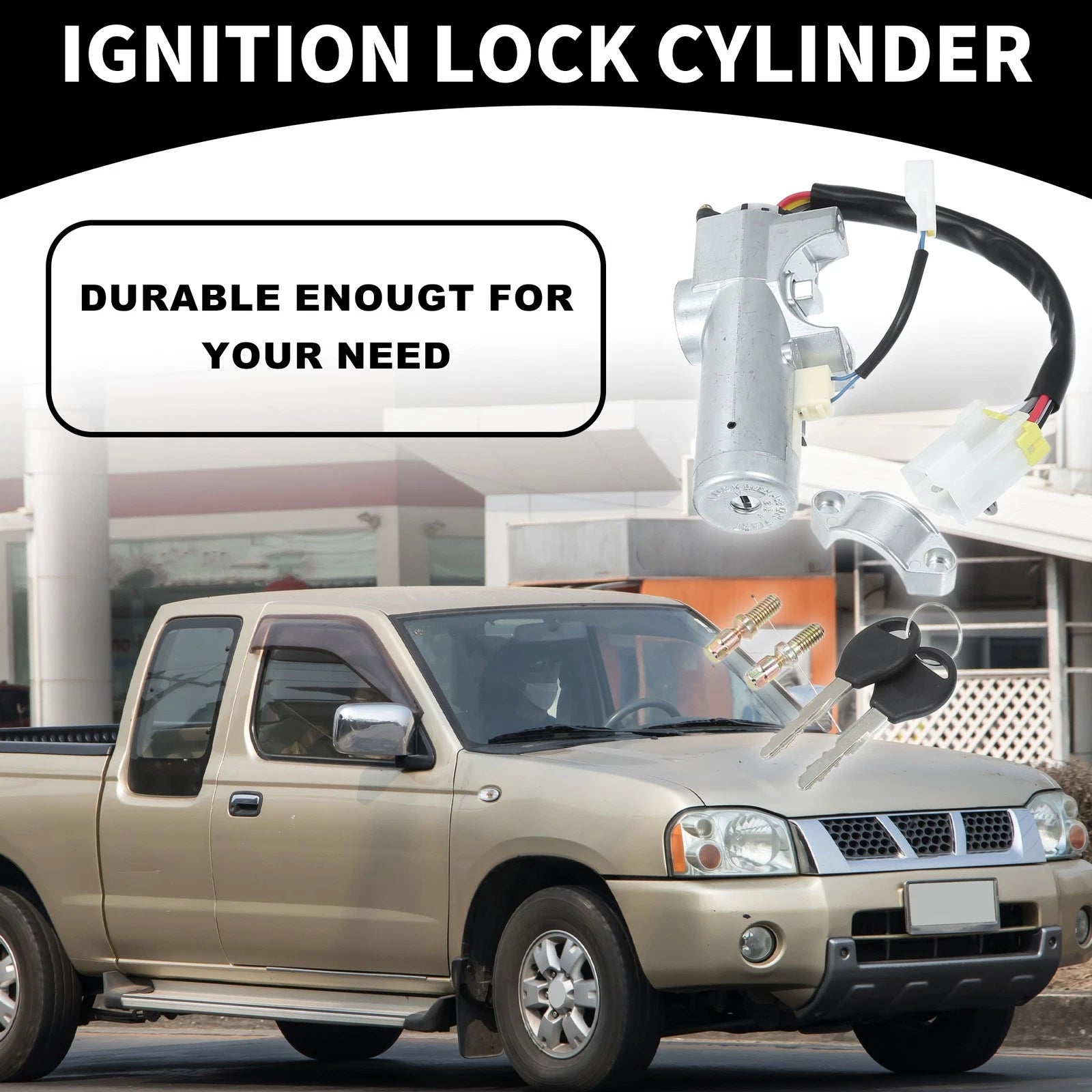 Ignition Lock Cylinder Assembly for Nissan Frontier, Xterra (No.D87004S100)