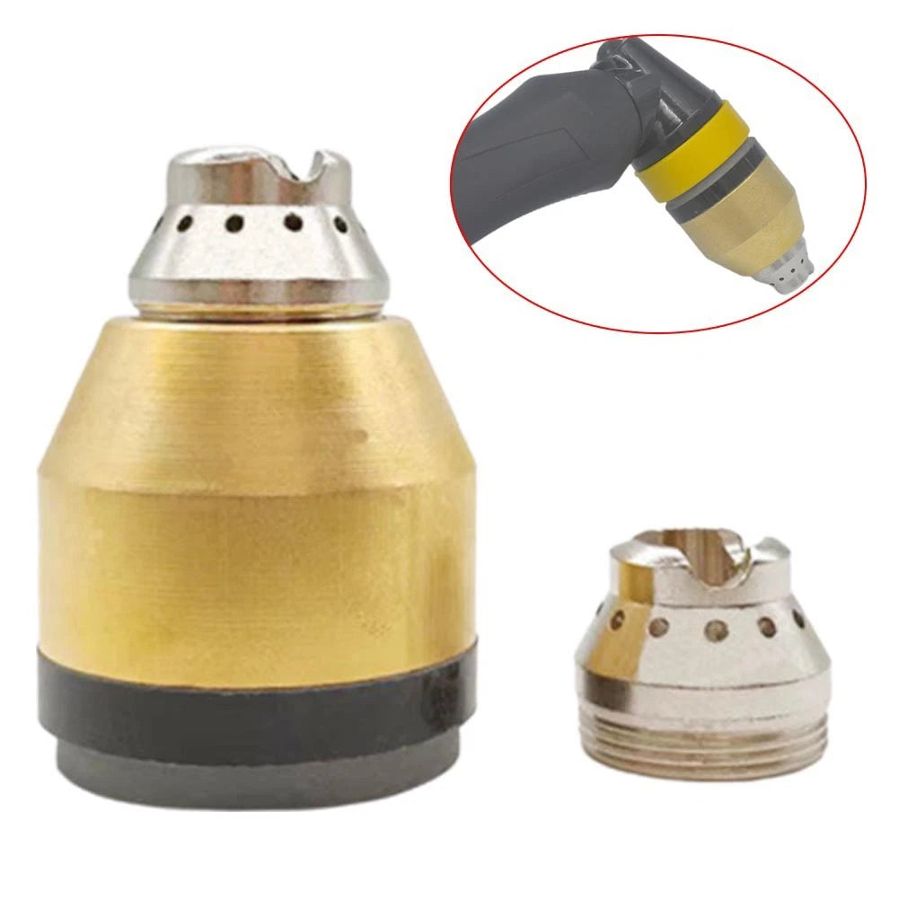 Air Guide Groove Design for P80 Plasma Cutting Torch (Prevents Blowback)