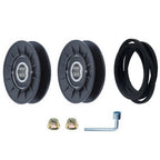 Idler and Belt for Lawn Mower GX20286 GX20287 AUC20393 1642HS