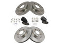 Front and Rear Brake Pad and Rotor Kit for Mazda 3 (2017–2018) KG882DP