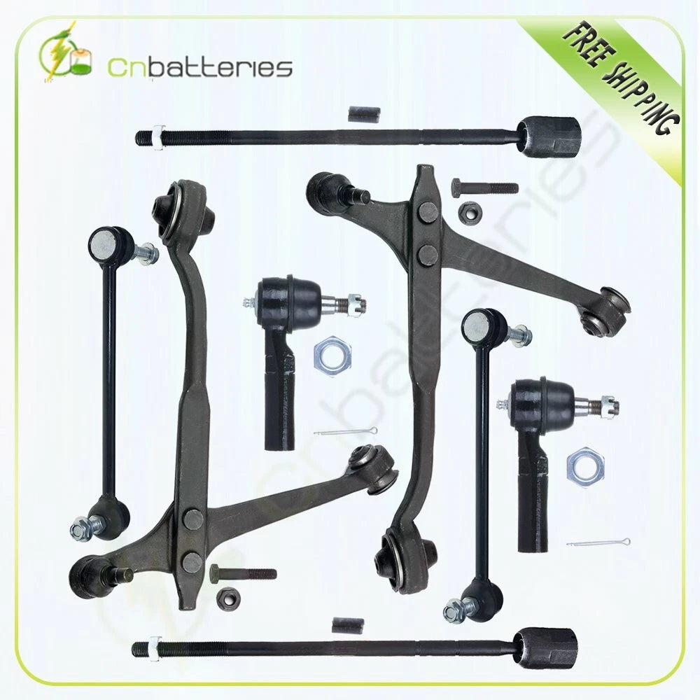 8PC Control Arm Tie Rod Ends Sway Bar Links for Ford Windstar (1999–2003)