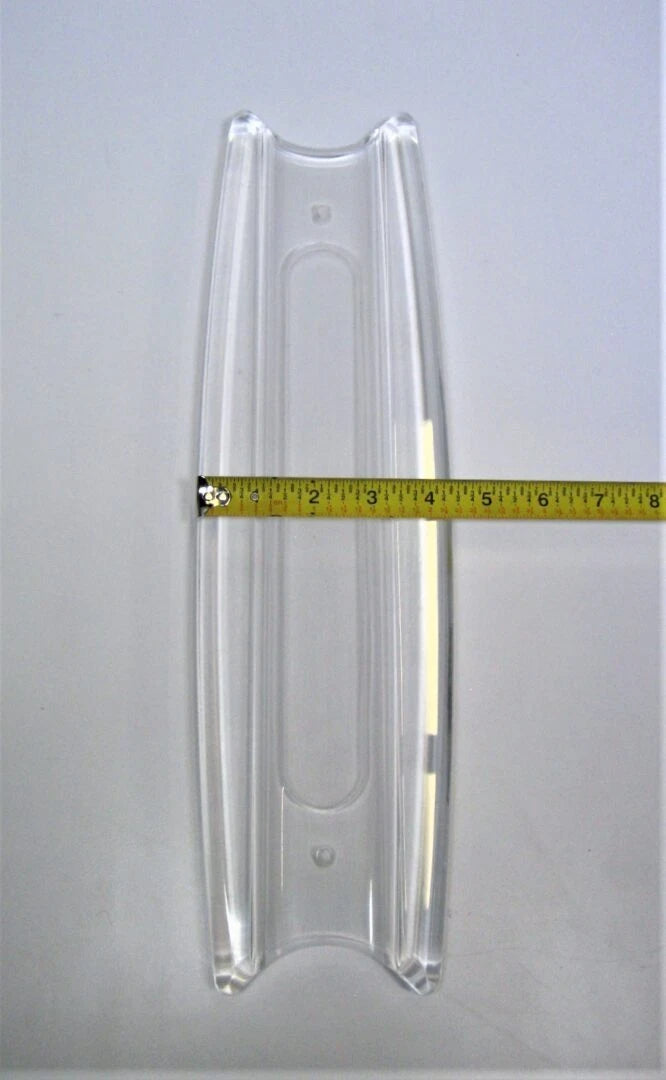 Polycarbonate Clear Step for Oval-Shaped Marine Ladders (16-1/2"L x 4-1/2"W)