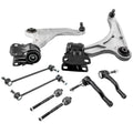 8pcs Front Lower Control Arms with Ball Joints for Ford Fusion (2013–2020)