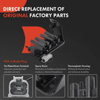 Set of 1 Ignition Coil & 4 Spark Plugs & Wires for Kia