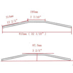Drag Handlebar Z Bar 1" for Harley Sportster XL883 1200 (2004–2023)