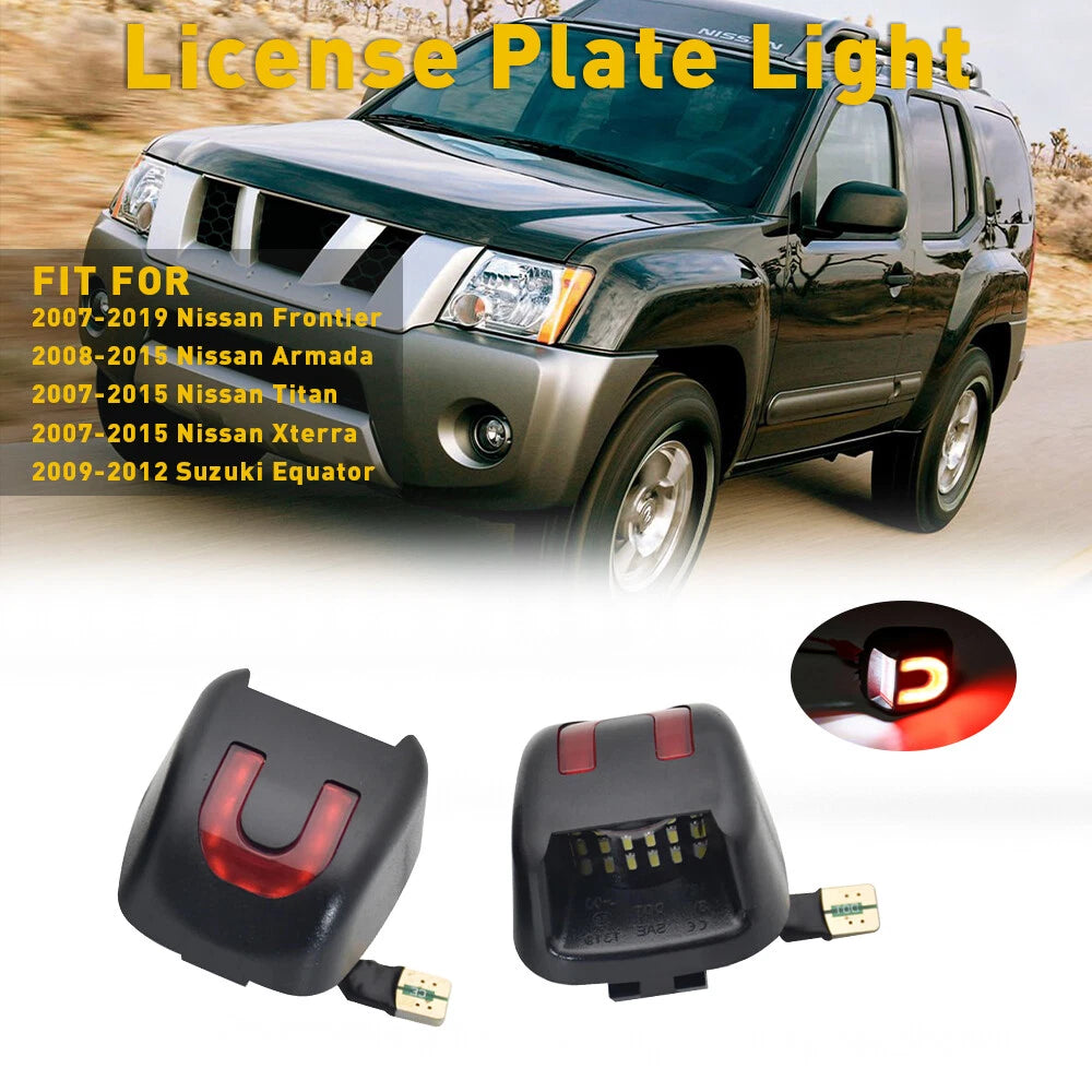 LED License Plate Light for Nissan Frontier Xterra Titan (EOJ)