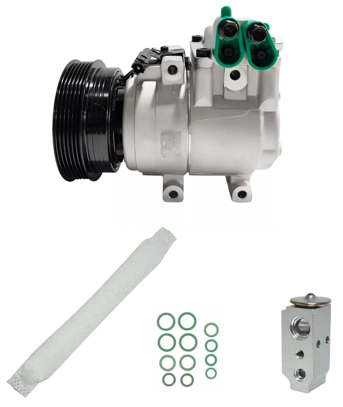 A/C Compressor Kit Replacement for Hyundai Tiburon 2.7L V6 (2006–2008)