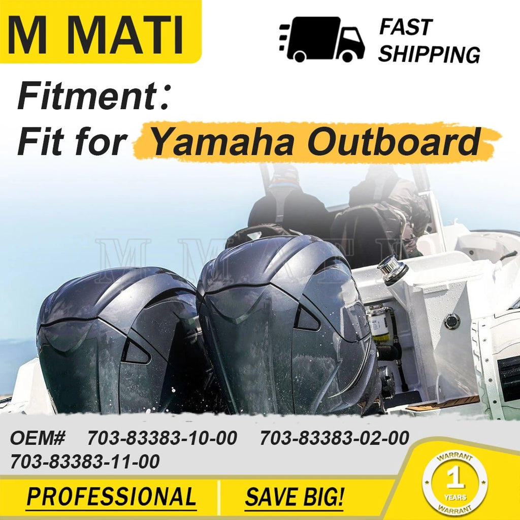 Warning Horn Buzzer Control Box for Yamaha Outboard (703‑83383‑11, 703‑83383‑10‑00)