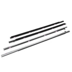 Set of 4 Outside Window Moulding Trims Weather-strips for Honda Accord (2013–2017)