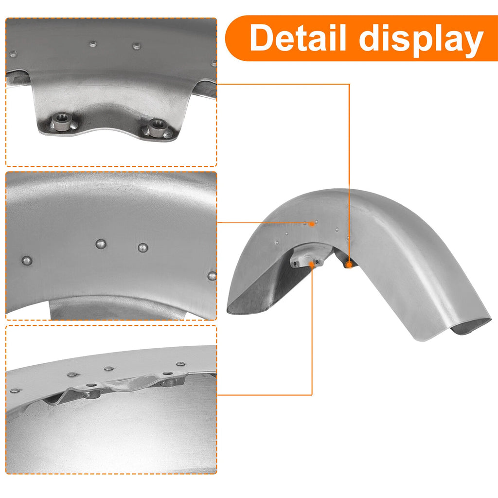 16" Front Fender for Harley Touring Bagger Electra Road Street Glide FLHT (1989–2013)