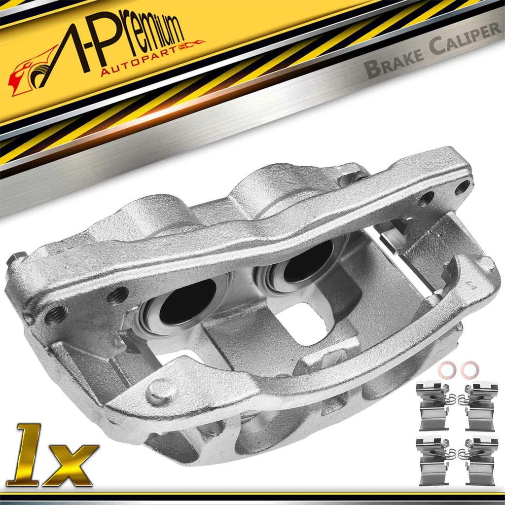Front Driver Side Brake Caliper with Bracket for Ford F-450 Super Duty (2008–2023)