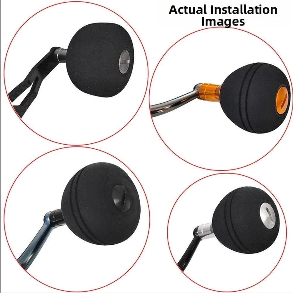 EVA Reel Handle Knob Cover for DAIWA (1pc) Black Sleeve Fishing Part