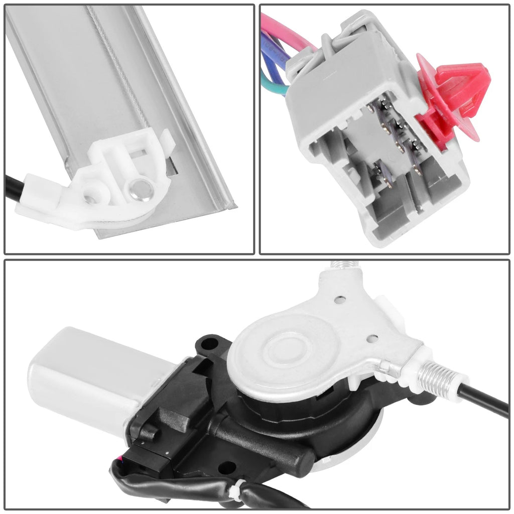 Electric Front Left Window Regulator w/ Motor for Honda Pilot (2003–2008)