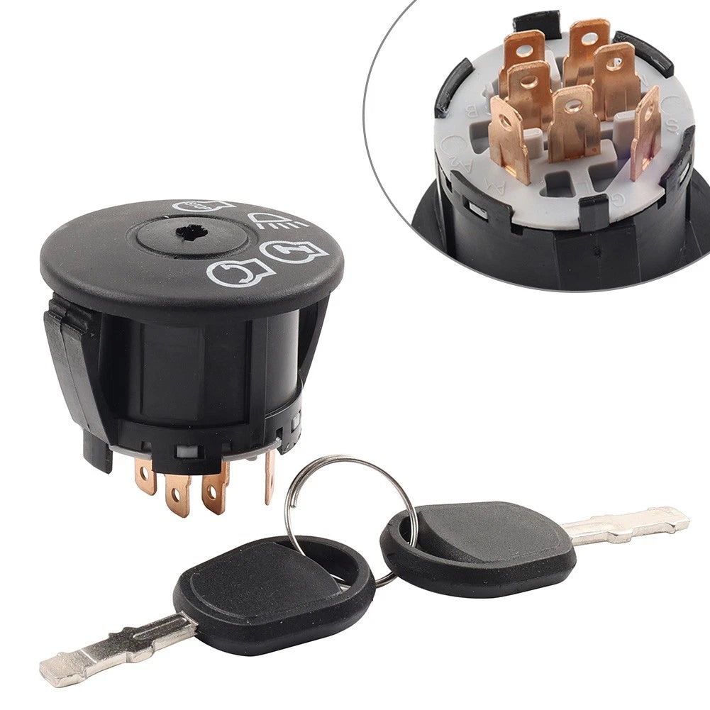 Ignition Switch w/ Key for AYP Sears Craftsman Roper Lawn Mower (175566)