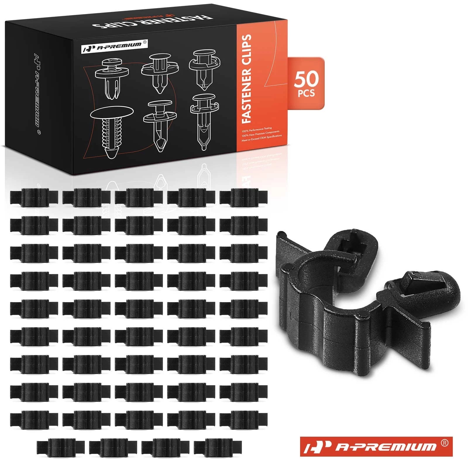 50Pcs Hood Release Cable Clip Clamp for Hyundai