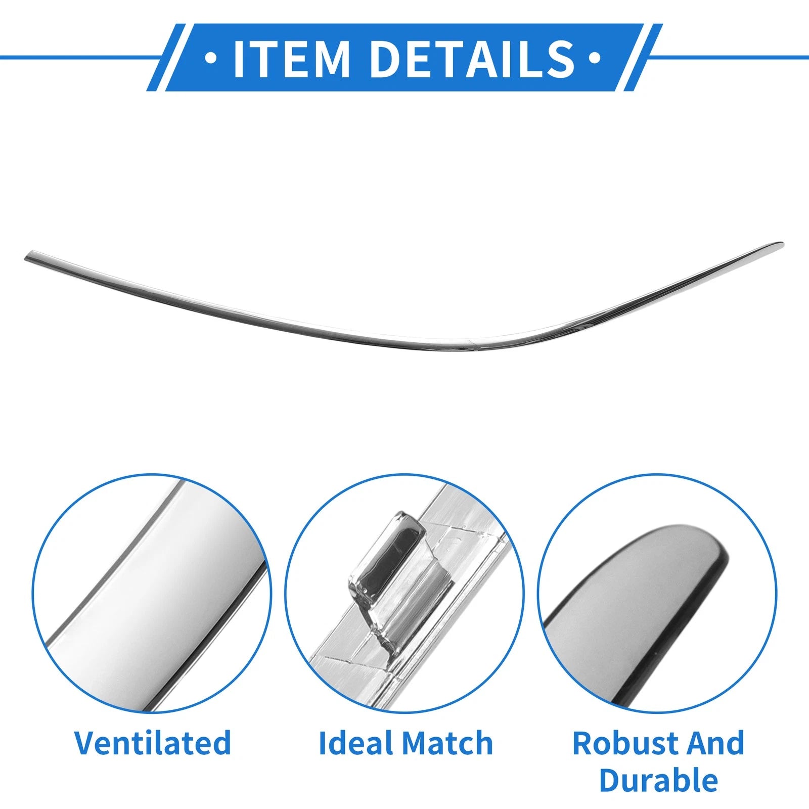 Front Left Bumper Grille Trim for Mercedes-Benz W221/S (2010–2013)